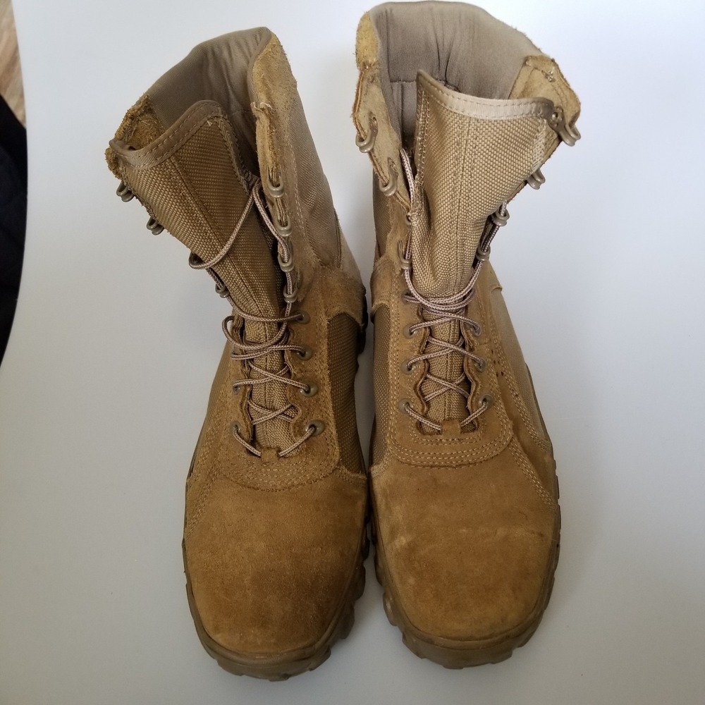 Rocky S2V Boots Mens 11.5 Brown Steel Toe Military Tactical Made in USA EUC